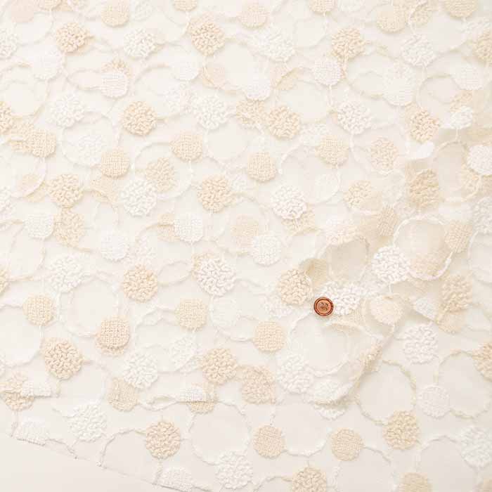 Nylon tulle lace fabric Circle - nomura tailor