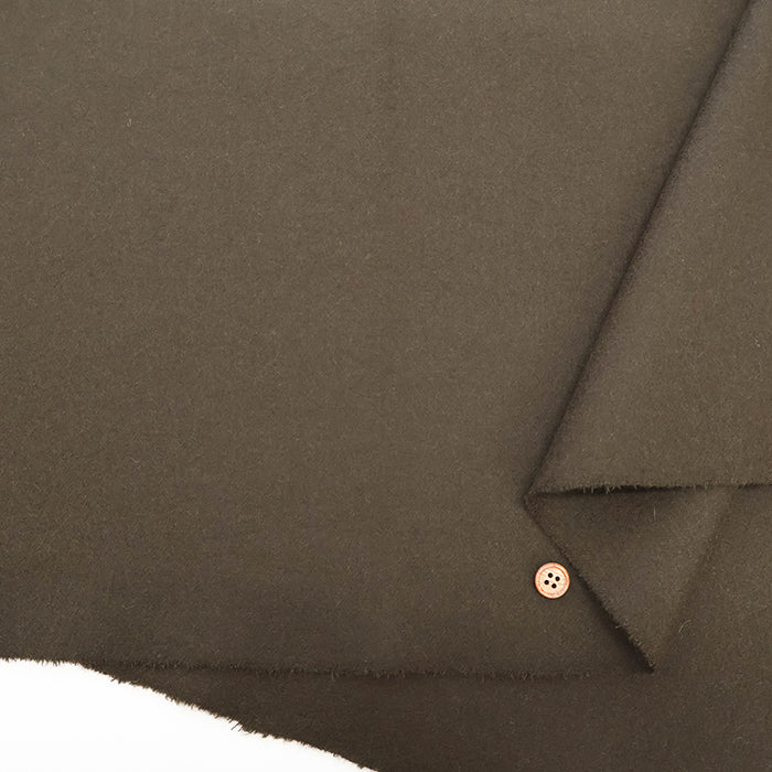Wool Flannel Fabric Plain - nomura tailor