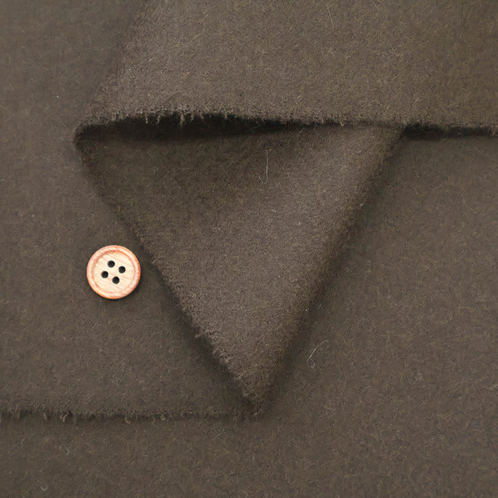 Wool Flannel Fabric Plain - nomura tailor