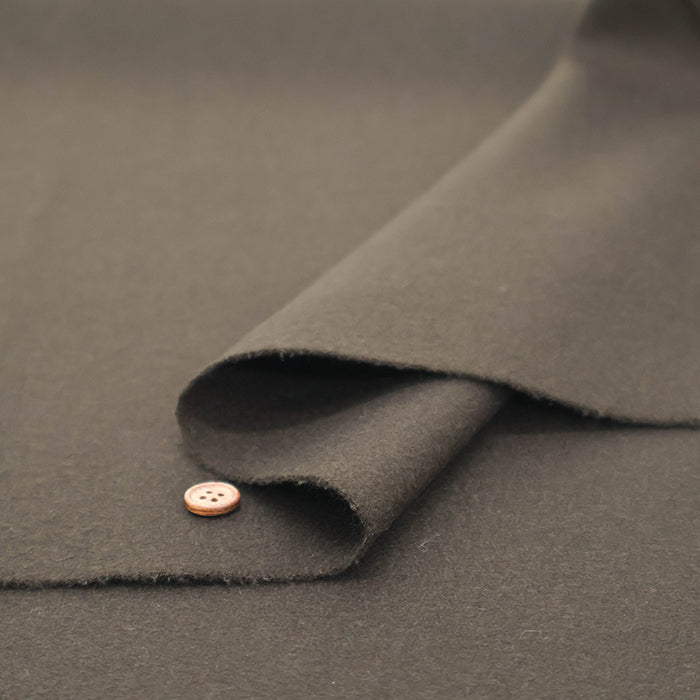 Wool Flannel Fabric Plain - nomura tailor