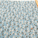 Made in Italy Polyester Georgette Inkjet Printed Fabric Flower - nomura tailor