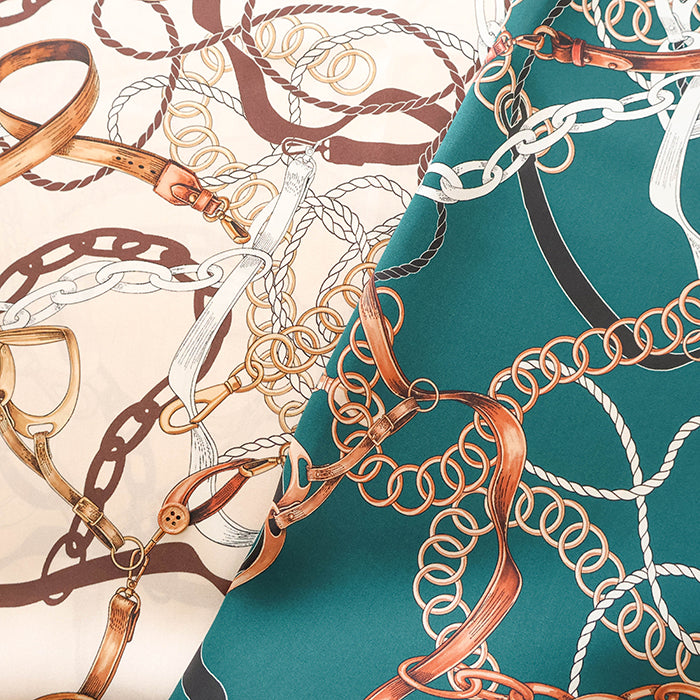 Made in Italy QUORUM - Silk Printed Fabric - Ring - nomura tailor