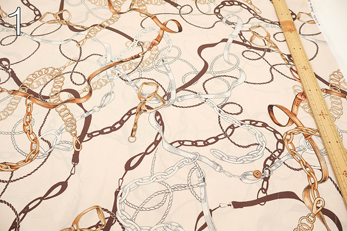 Made in Italy QUORUM - Silk Printed Fabric - Ring - nomura tailor