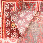 Made in Italy Polyester Georgette Inkjet Printed Fabric - Paisley - nomura tailor