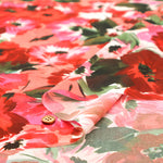 Made in Italy Polyester Georgette Inkjet Printed Fabric - Flower - nomura tailor