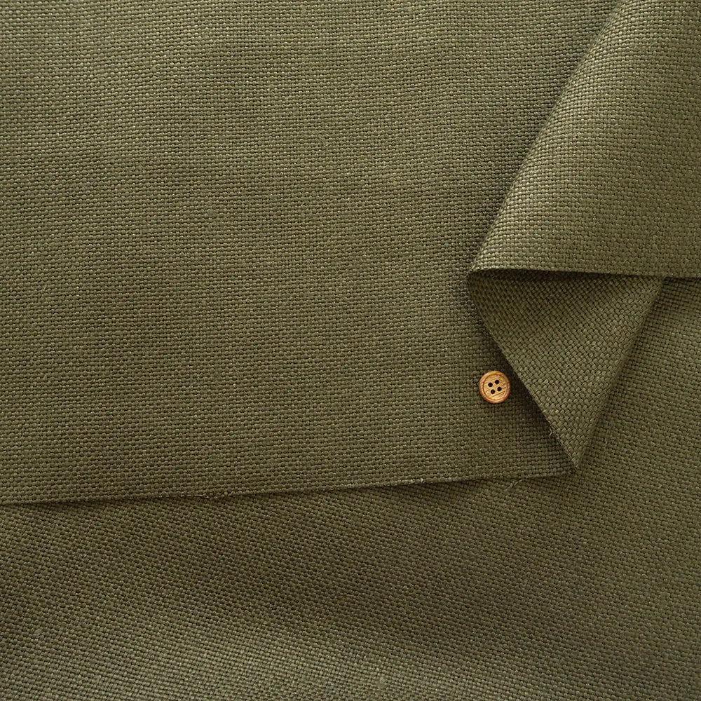 No.6 Linen Canvas Fabric - Plain - nomura tailor