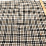 2/48 Wool Gauze Fabric - Check - nomura tailor