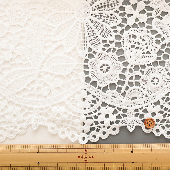 Polyester Chemical Lace Fabric - nomura tailor
