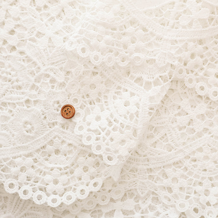 Polyester Chemical Lace Fabric - nomura tailor
