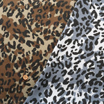 Polyester Royal Twill  Printed Fabric - Animal - nomura tailor
