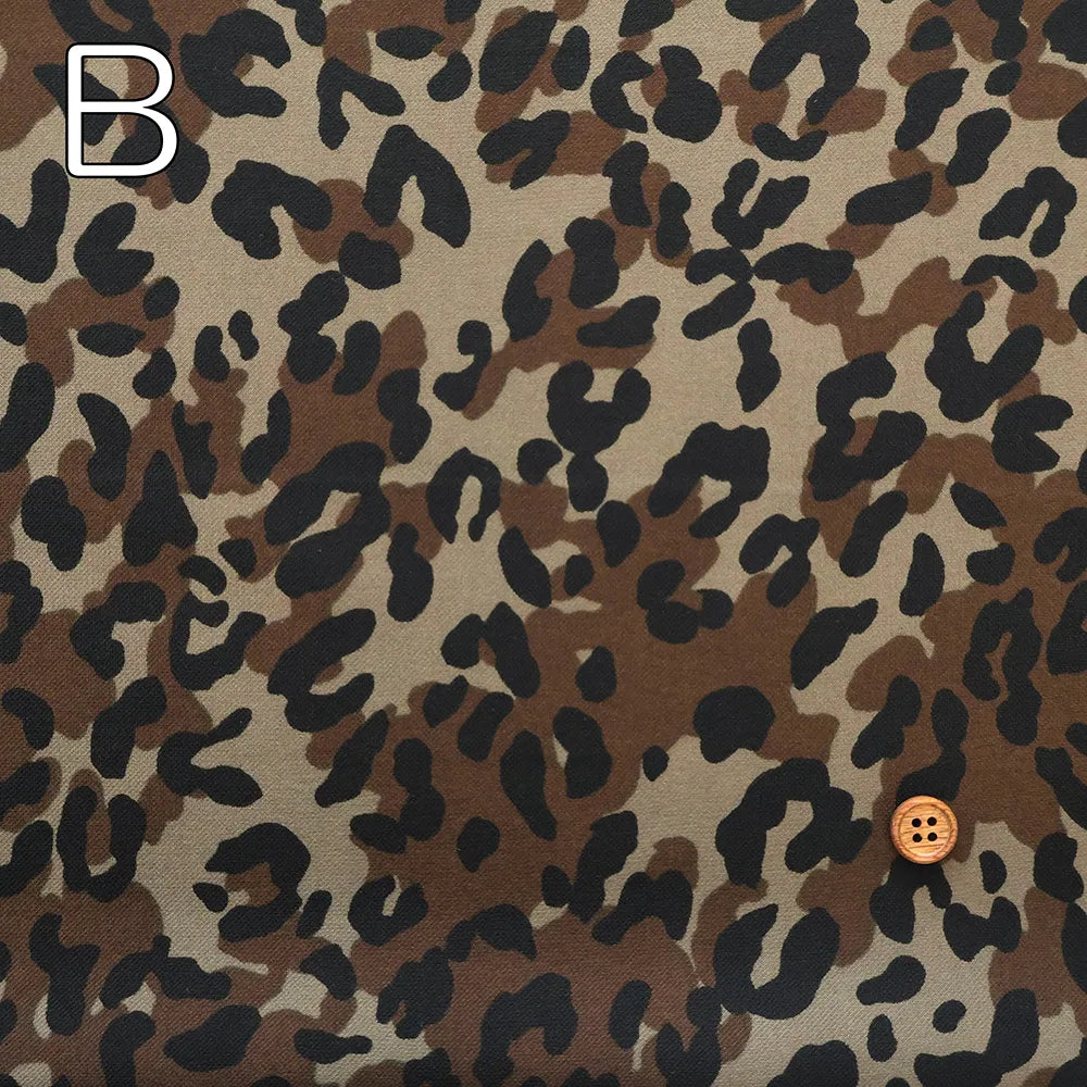 Polyester Royal Twill  Printed Fabric - Animal - nomura tailor