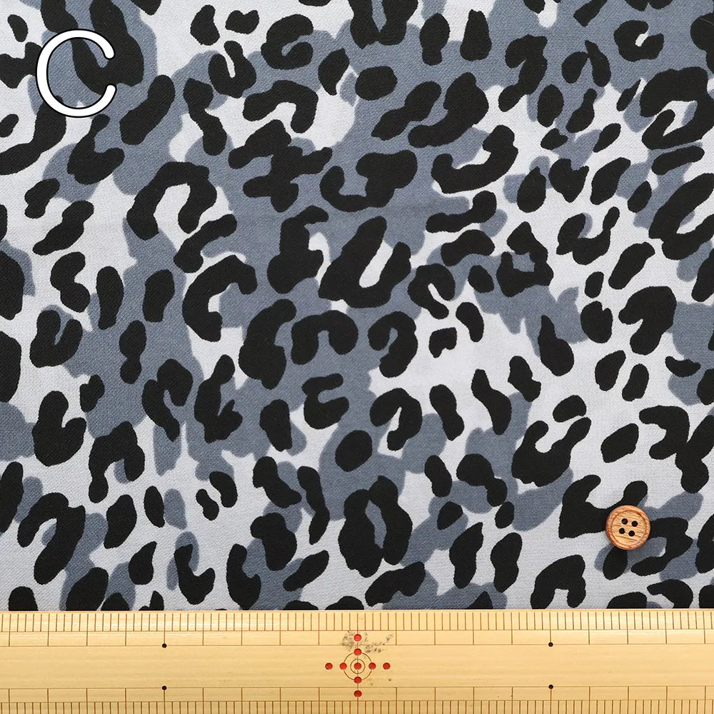 Polyester Royal Twill  Printed Fabric - Animal - nomura tailor