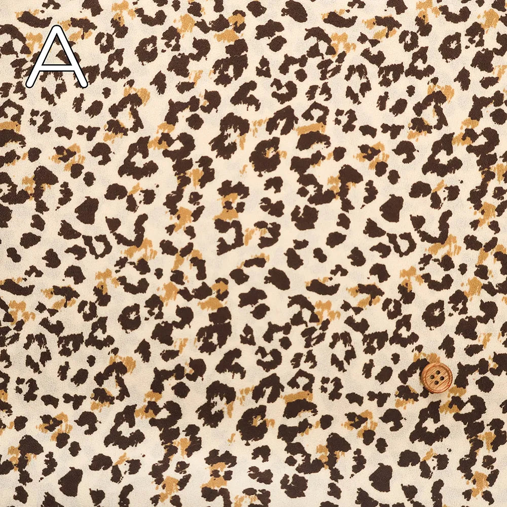Polyester 100 Denier Pear Printed Fabric - Animal - nomura tailor