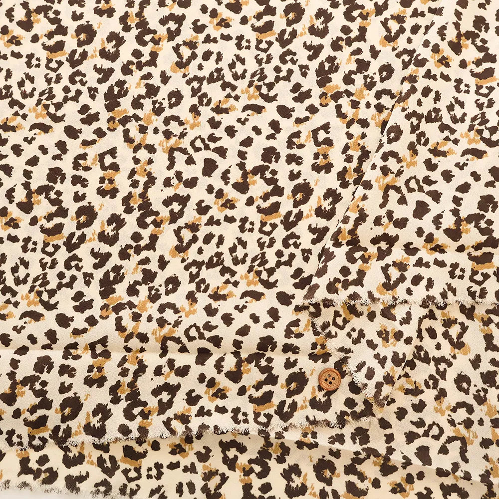 Polyester 100 Denier Pear Printed Fabric - Animal - nomura tailor