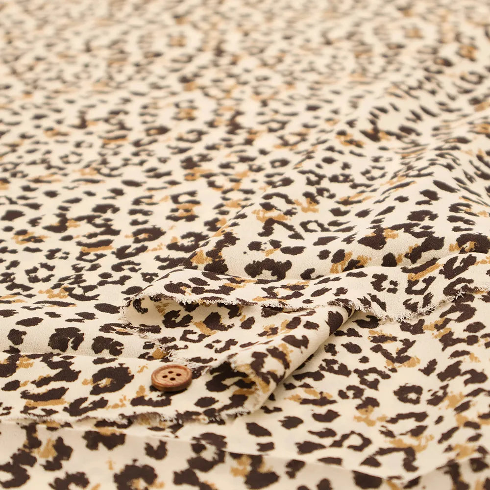 Polyester 100 Denier Pear Printed Fabric - Animal - nomura tailor