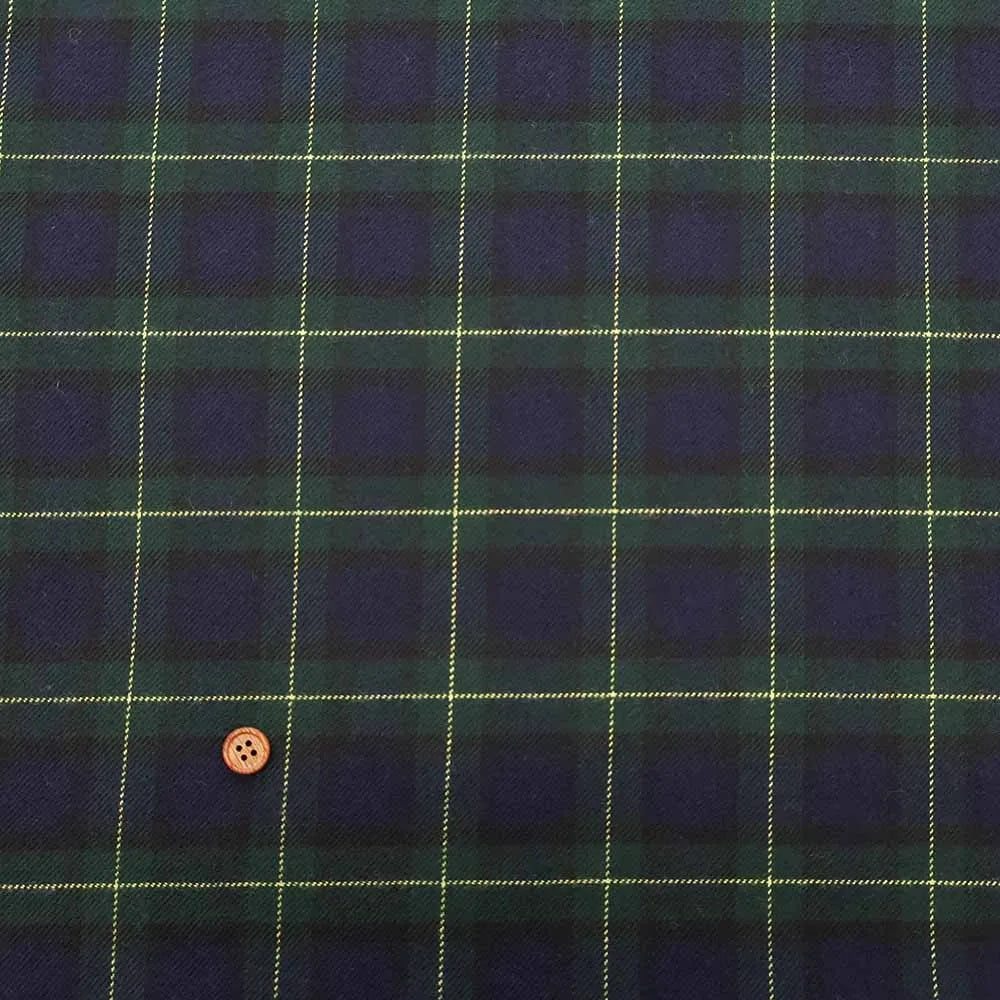 Made in China T/R Tartan Check Fabric - nomura tailor