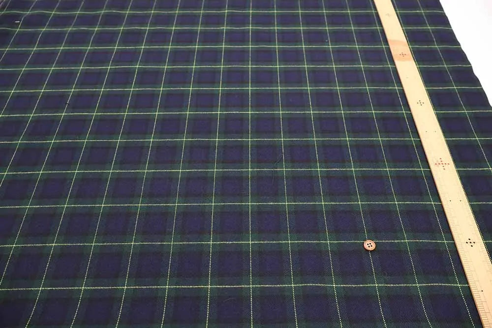 Made in China T/R Tartan Check Fabric - nomura tailor