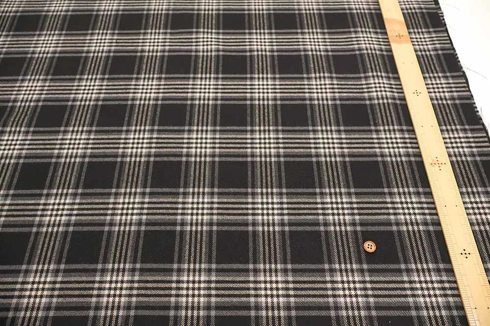 Made in China T/R Tartan Check Fabric - nomura tailor