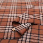 Made in China T/R Tartan Check Fabric - nomura tailor