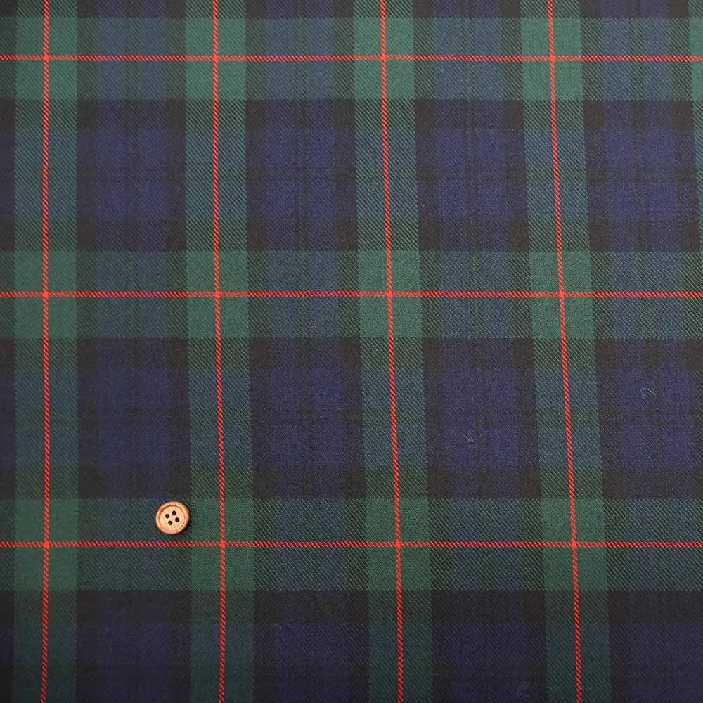 Made in China T/R Tartan Check Fabric - nomura tailor