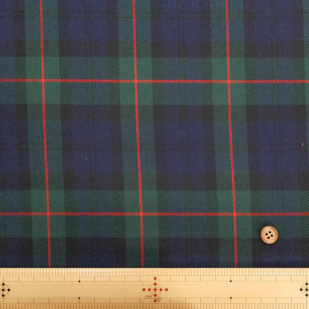 Made in China T/R Tartan Check Fabric - nomura tailor