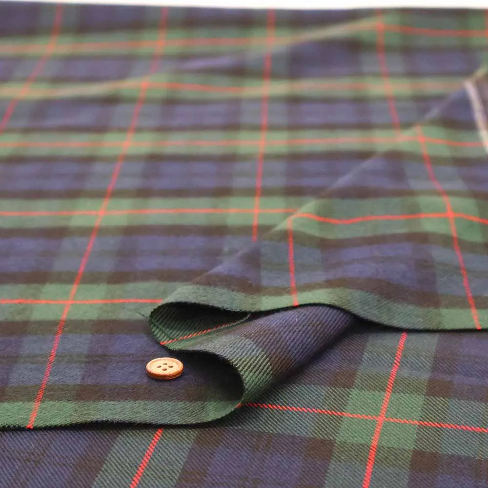 Made in China T/R Tartan Check Fabric - nomura tailor