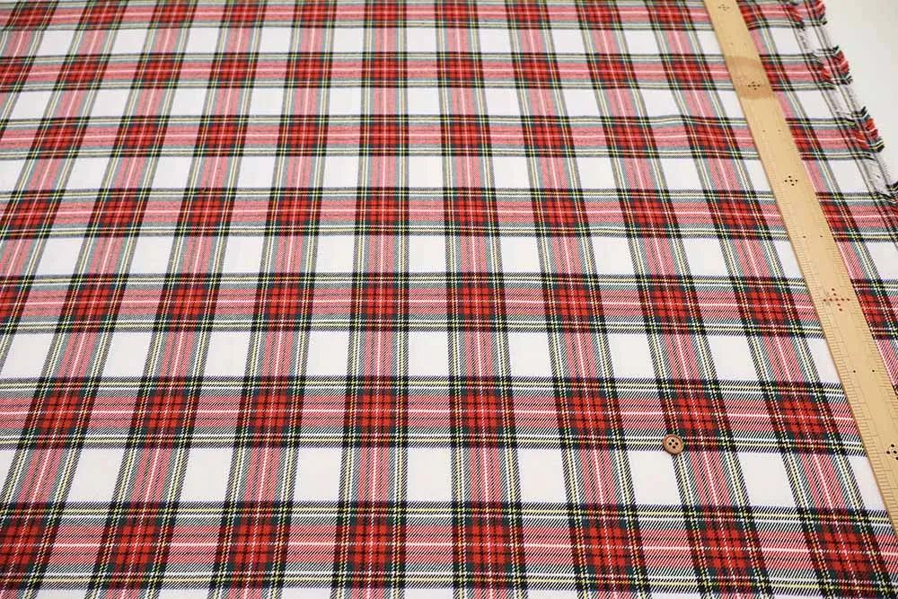 Made in China T/R Tartan Check Fabric - nomura tailor