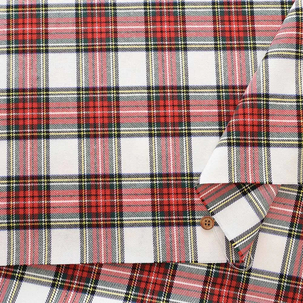 Made in China T/R Tartan Check Fabric - nomura tailor