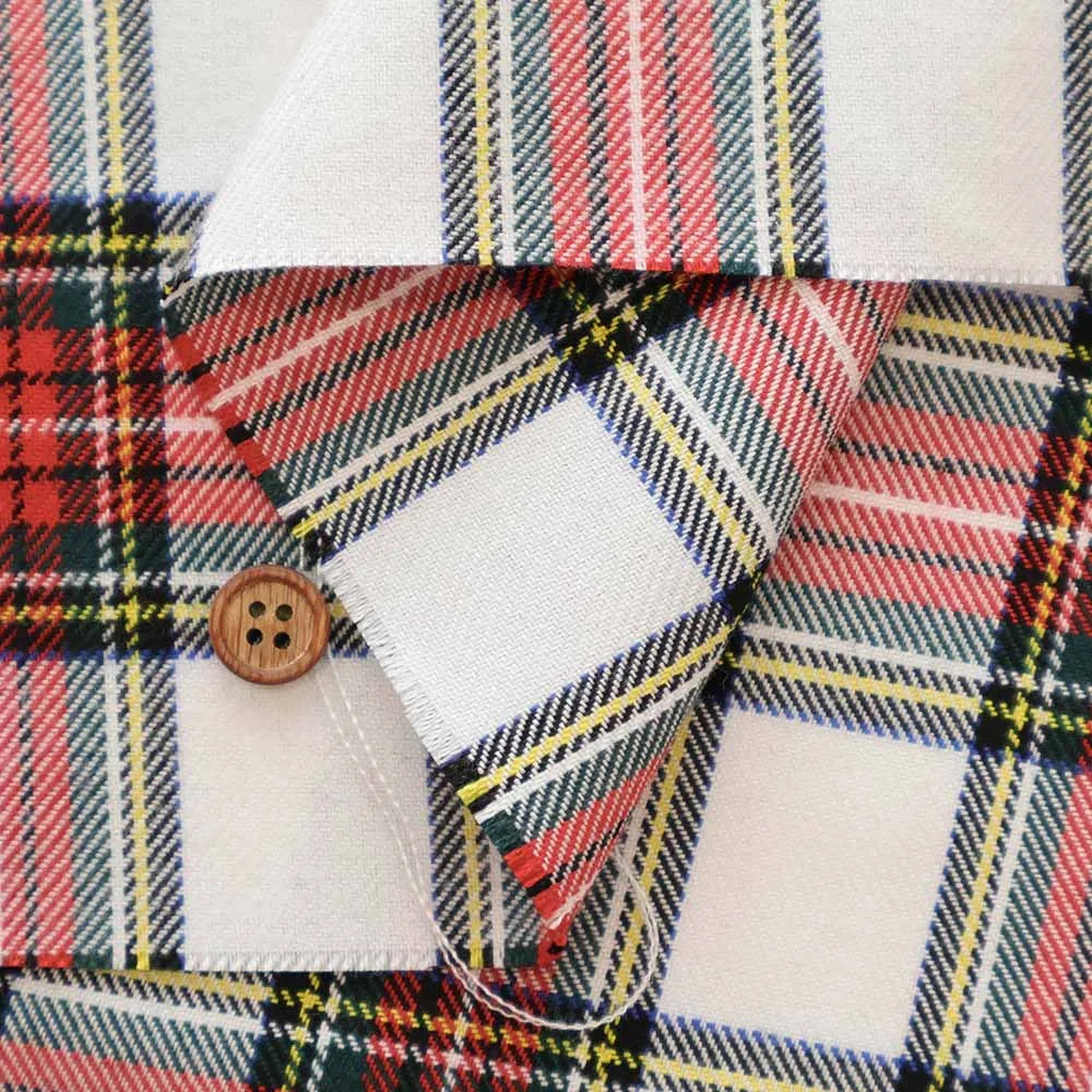 Made in China T/R Tartan Check Fabric - nomura tailor