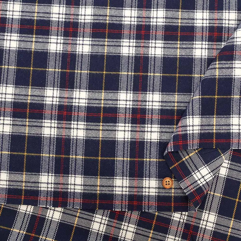 Made in China T/R Tartan Check Fabric - nomura tailor
