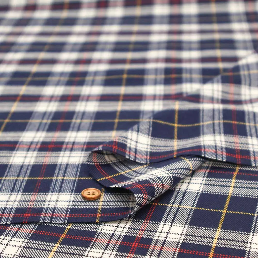 Made in China T/R Tartan Check Fabric - nomura tailor