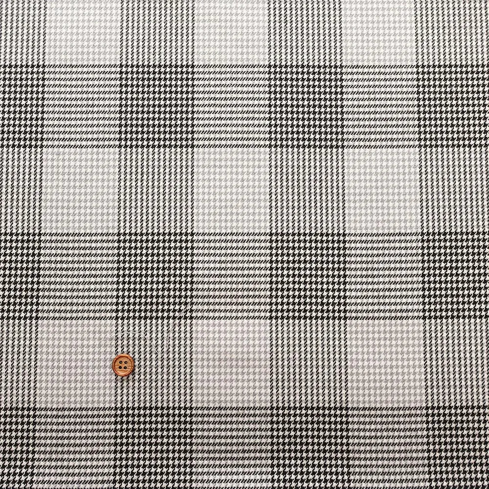 Made in China T/R Tartan Check Fabric - nomura tailor