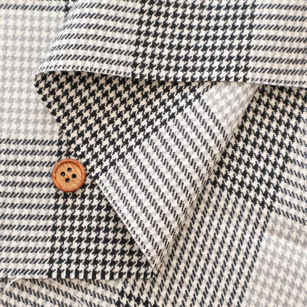 Made in China T/R Tartan Check Fabric - nomura tailor