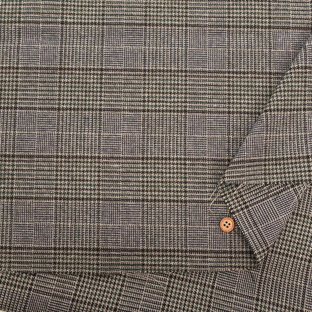 Made in China T/R Tartan Check Fabric - nomura tailor