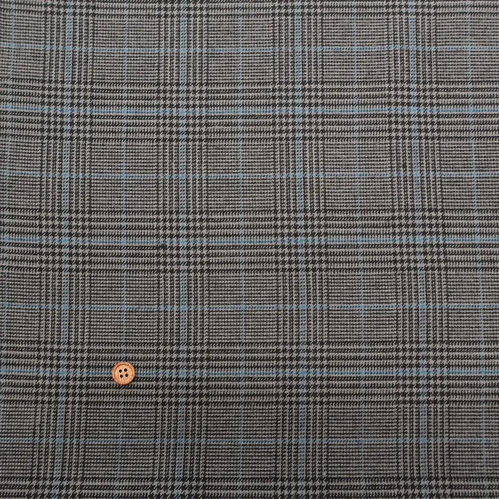 Made in China T/R Tartan Check Fabric - nomura tailor