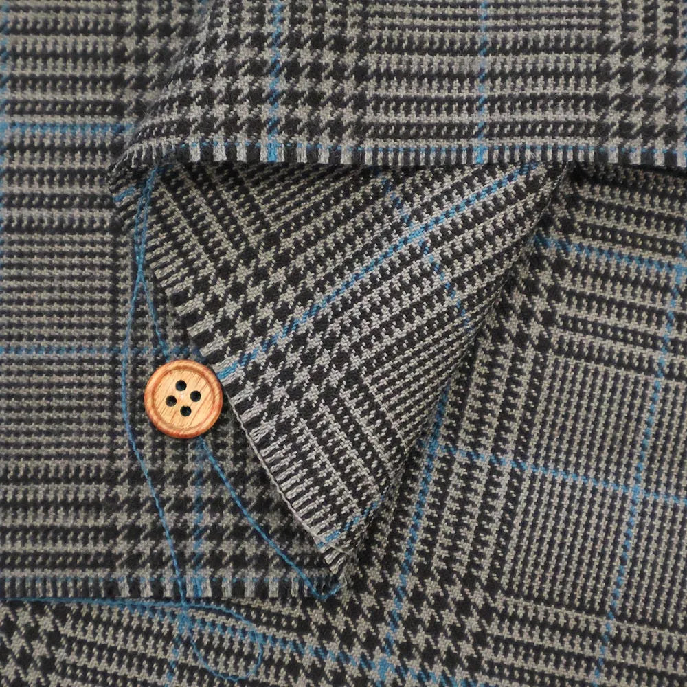 Made in China T/R Tartan Check Fabric - nomura tailor