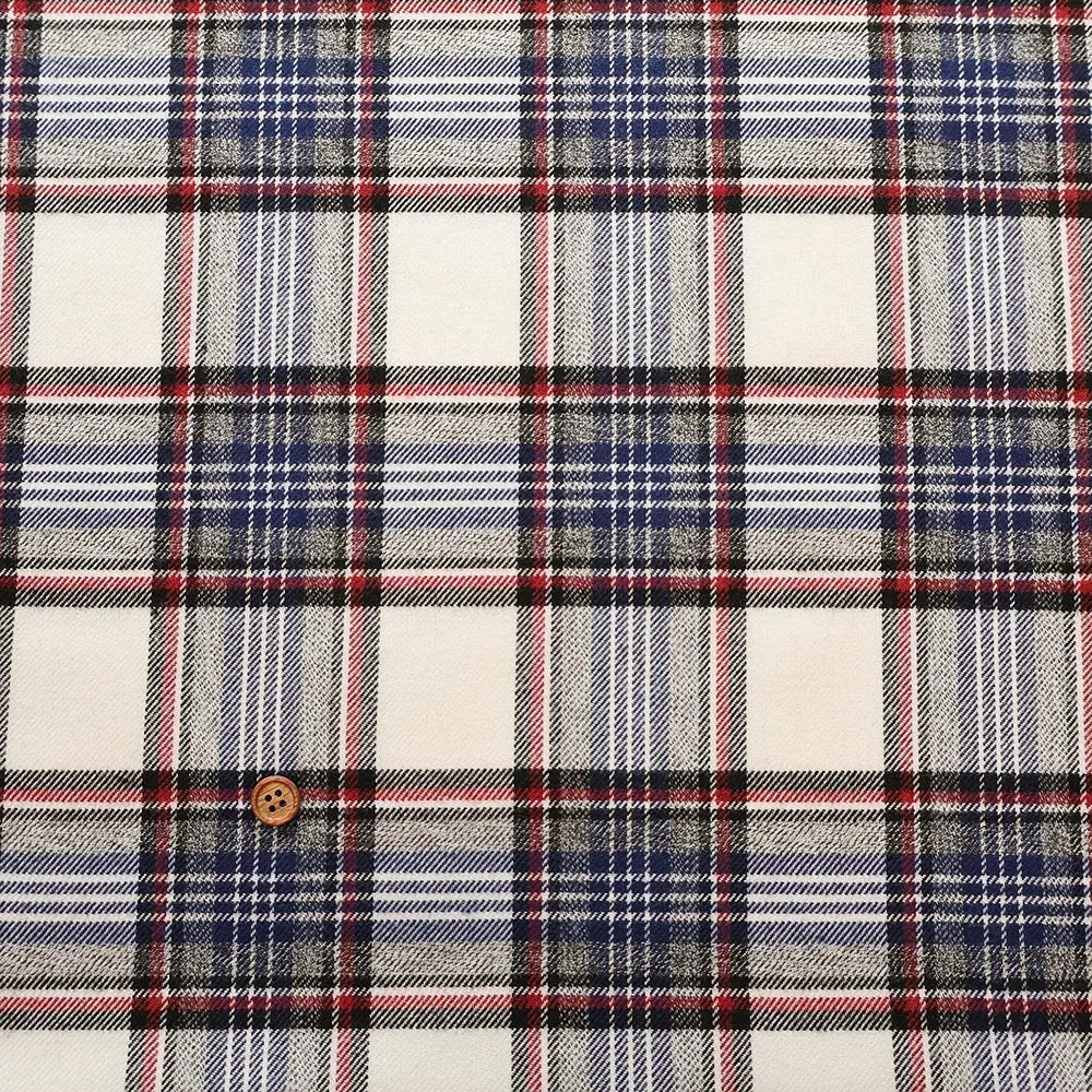 Made in China T/R Tartan Check Fabric - nomura tailor