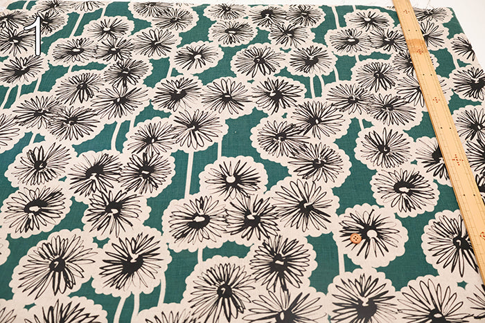 Linen Cloth Fabric - Gerbera - nomura tailor