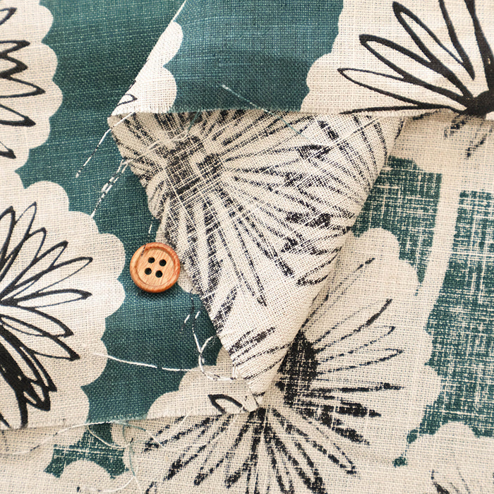 Linen Cloth Fabric - Gerbera - nomura tailor