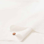 Sun-dried white linen fabric Solid colour - nomura tailor