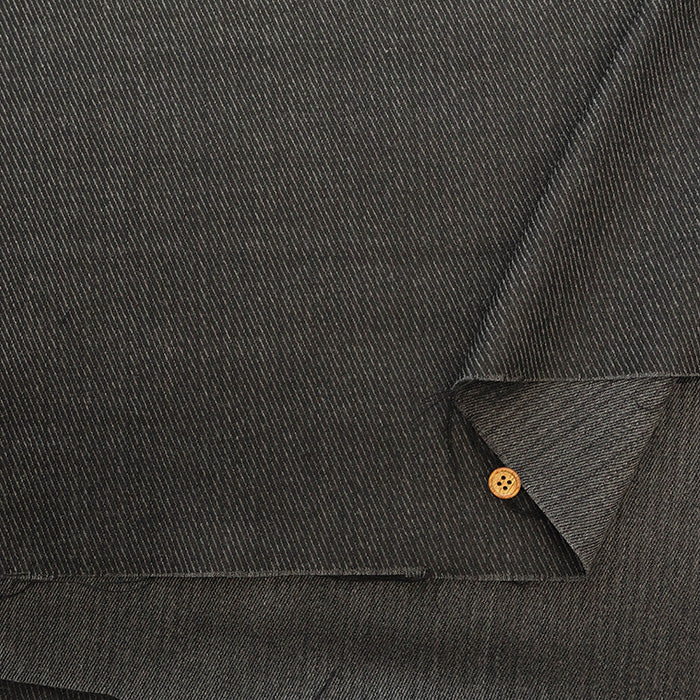 Twill Wool Fabric - Plain - nomura tailor
