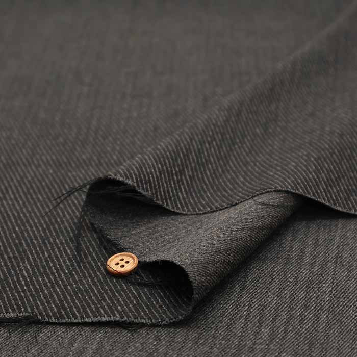 Twill Wool Fabric - Plain - nomura tailor