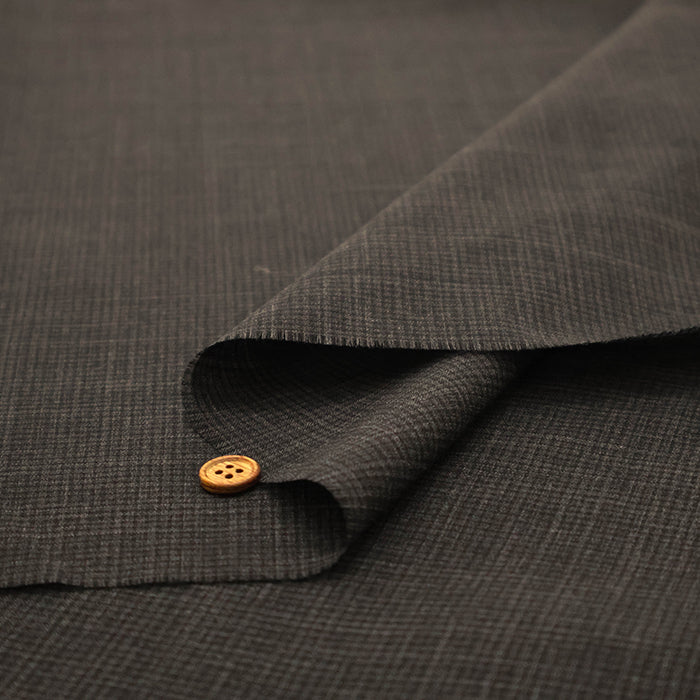 Summer Wool Fabric - Check - nomura tailor