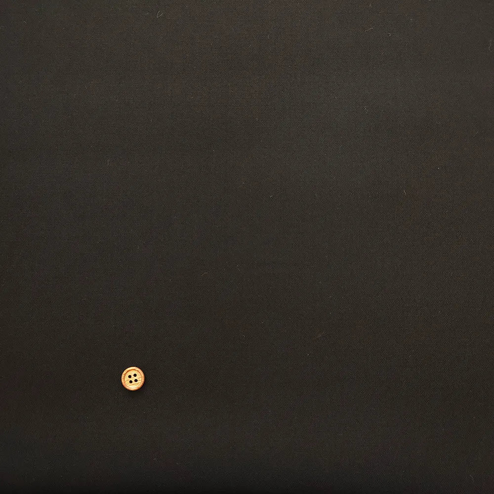 80-count Formal Black Wool Fabric - Plain - nomura tailor