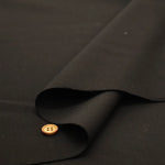 80-count Formal Black Wool Fabric - Plain - nomura tailor