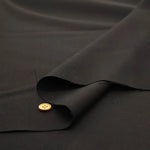 Formal Black Stretch Wool Fabric - Plain - nomura tailor