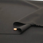 Formal Black Wool Fabric - Plain - nomura tailor