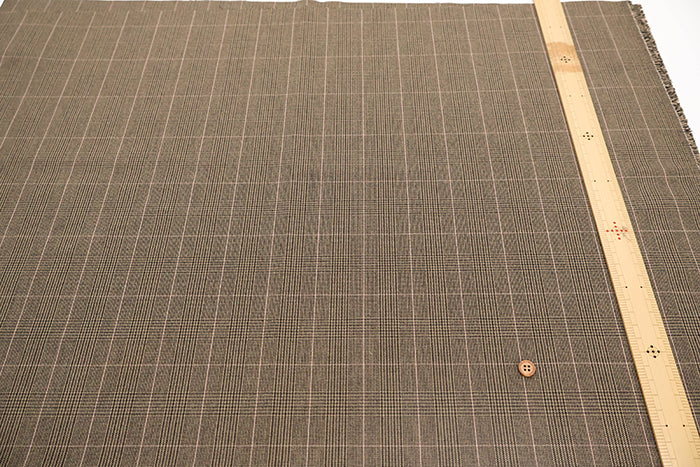 T/R Glen Check Fabric - nomura tailor