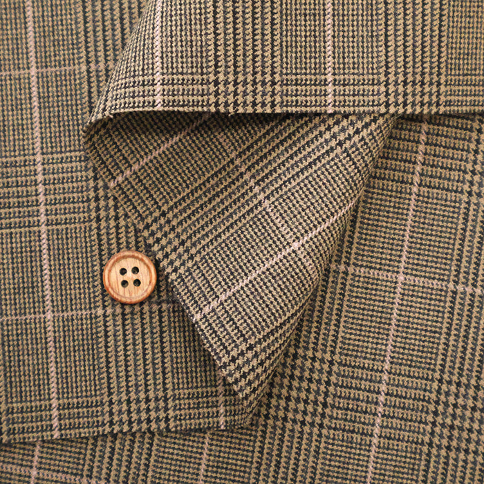 T/R Glen Check Fabric - nomura tailor