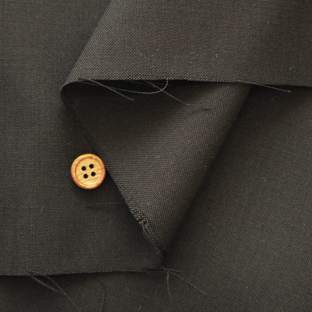 W/P Formal Black Fabric - Plain - nomura tailor